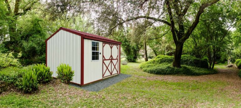 garden-shed-in-woods